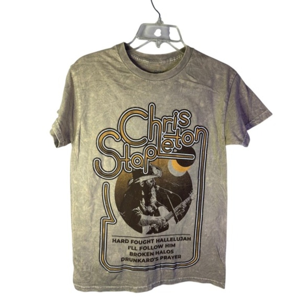 Chris‎ Stapleton Country Graphic T Shirt Mens Small Cotton Tour Music